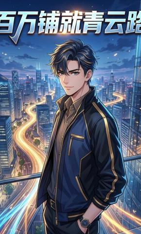 短剧《百万铺就青云路》海报