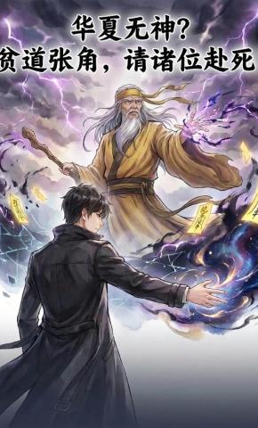 短剧《华夏无神？贫道张角，请诸位赴死》海报