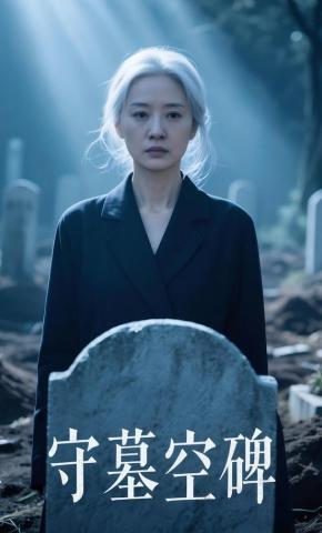 短剧《守墓空碑》海报