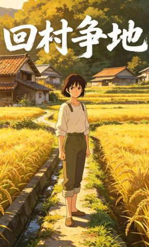 短剧《回村争地》海报