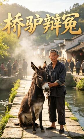 短剧《桥驴辩冤》海报