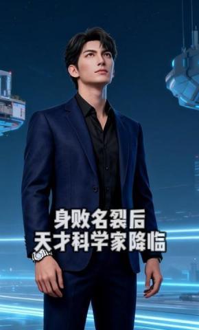 短剧《身败名裂后天才科学家降临》海报