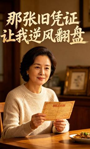 短剧《那张旧凭证让我逆风翻盘》海报