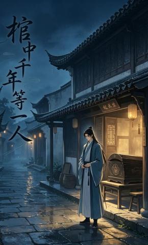 短剧《棺中千年等一人》海报