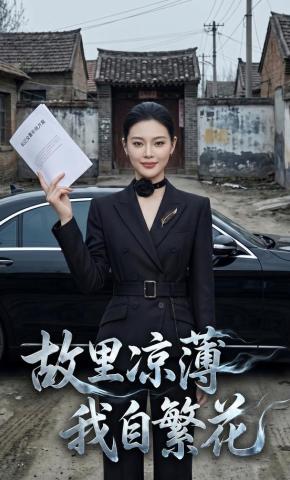 短剧《故里凉薄，我自繁花》海报