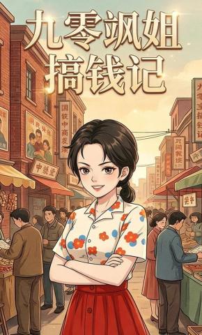 短剧《九零飒姐搞钱记》海报