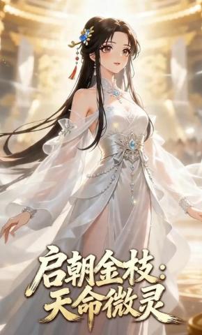 短剧《启朝金枝：天命微灵》海报