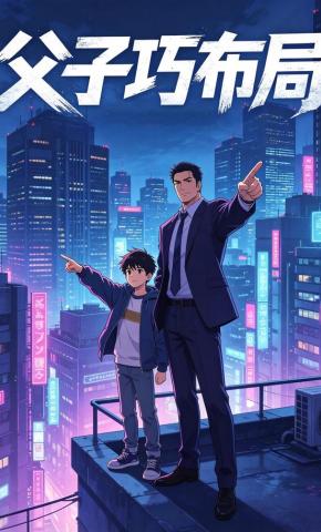 短剧《父子巧布局》海报