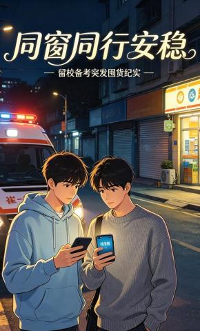 短剧《同窗同行安稳》海报