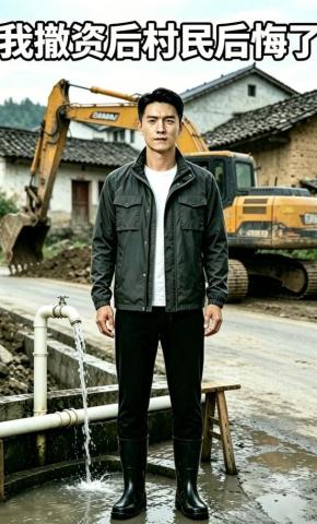 短剧《我撤资后村民后悔了》海报