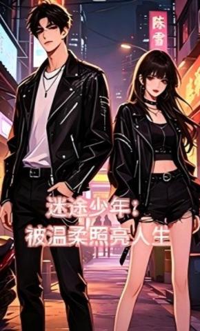 短剧《迷途少年：被温柔照亮人生》海报