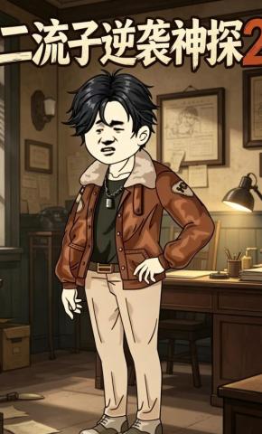 短剧《二流子逆袭神探2》海报
