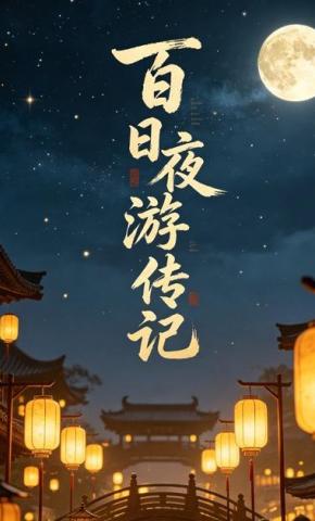 短剧《百日夜游传记》海报