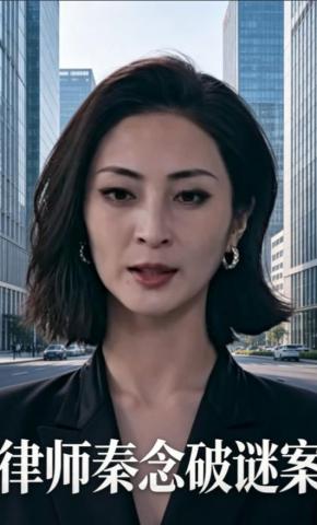 短剧《律师秦念破谜案》海报