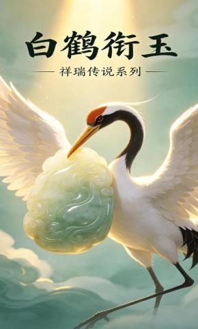 短剧《白鹤衔玉》海报