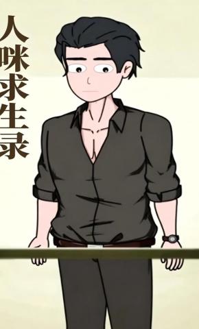 短剧《人咪求生录》海报