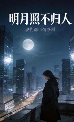 短剧《明月照不归人》海报