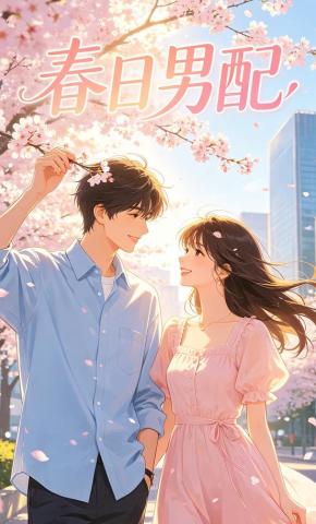短剧《春日男配》海报