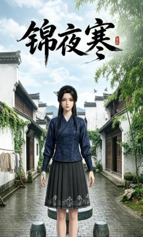 短剧《锦夜寒》海报