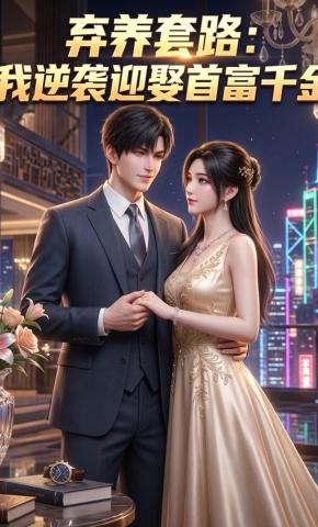 短剧《弃养套路：我逆袭迎娶首富千金》海报