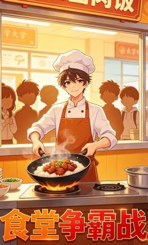 短剧《食堂争霸战》海报