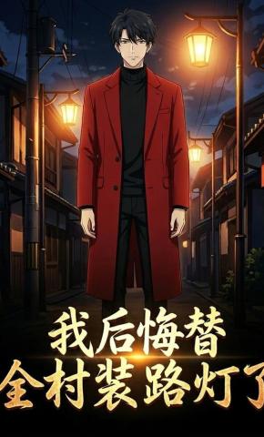 短剧《我后悔替全村装路灯了》海报