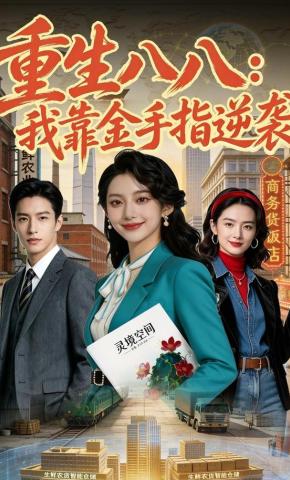 短剧《重生八八，我靠金手指逆袭》海报