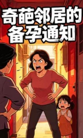 短剧《奇葩邻居的备孕通知》海报