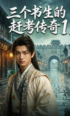 短剧《三个书生的赶考传奇1》海报