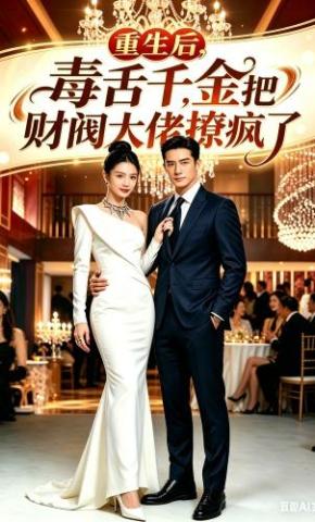 短剧《重生后，毒舌千金把财阀大佬撩疯了第一季》海报