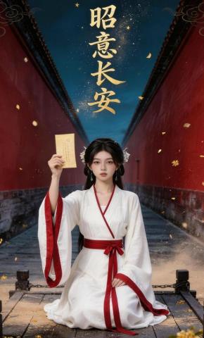 短剧《昭意长安》海报