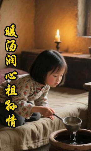 短剧《暖汤润心祖孙情》海报