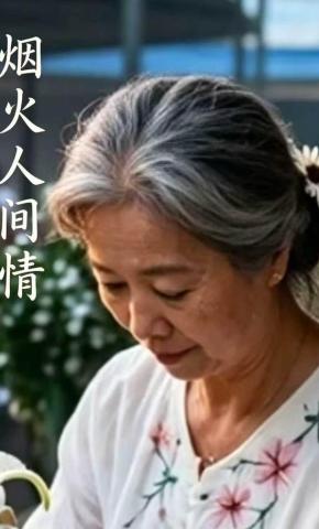 短剧《烟火人间情》海报