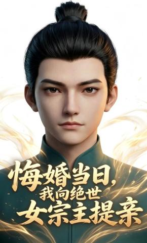 短剧《悔婚当日，我向绝世女宗主提亲》海报