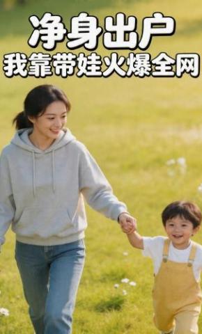 短剧《净身出户，我靠带娃火爆全网》海报