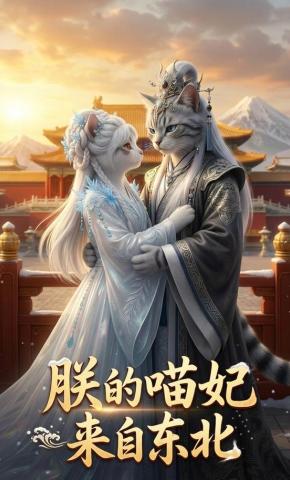 短剧《朕的喵妃来自东北》海报