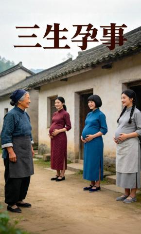 短剧《三生孕事》海报