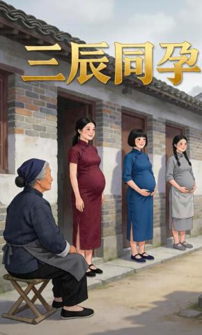 短剧《三辰同孕》海报