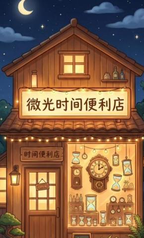 短剧《微光时间便利店》海报