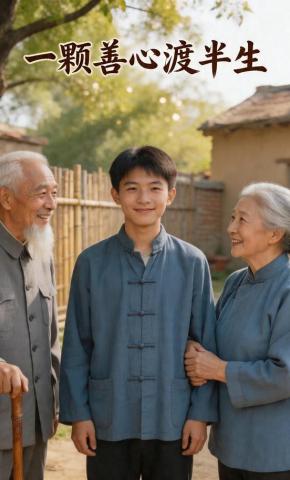短剧《一颗善心渡半生》海报