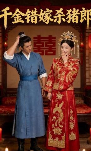 短剧《千金错嫁杀猪郎》海报