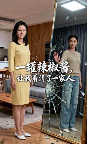 短剧《一罐辣椒酱，让我看清了一家人》海报
