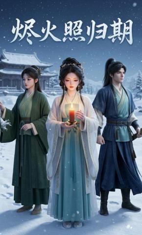 短剧《烬火照归期》海报