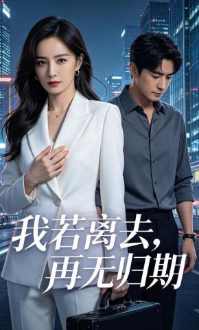 短剧《我若离去，再无归期》海报