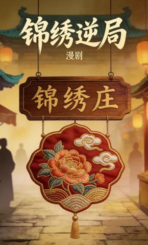 短剧《锦绣逆局》海报