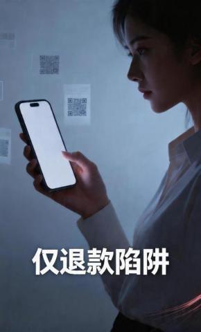 短剧《仅退款陷阱》海报