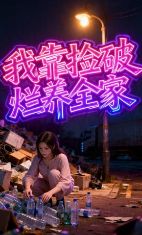 短剧《我靠捡破烂养全家》海报