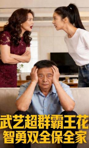 短剧《武艺超群霸王花，智勇双全保全家》海报