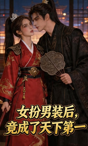 短剧《女扮男装后,竟成了天下第一》海报