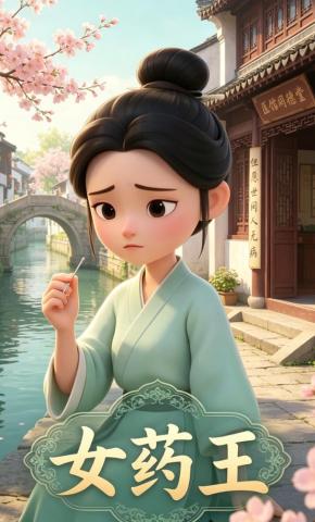 短剧《女药王》海报